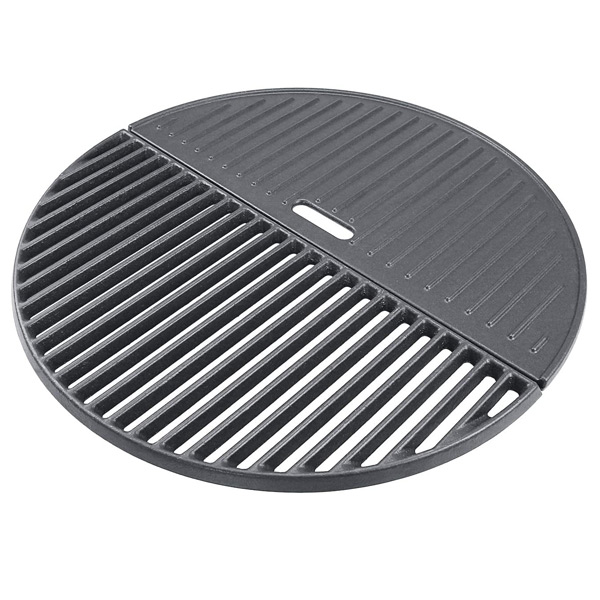 Ceramic Kamado BBQ Grill accessories half moon cast-iron-cooking-gridle (7)