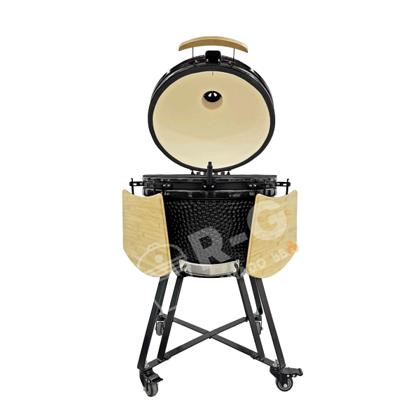 XXL-25-Zoll-größte-Keramik-Kamado-Eier-BBQ-Grill-Fabriklieferant für Großvertrieb Private Label und Eigenmarken