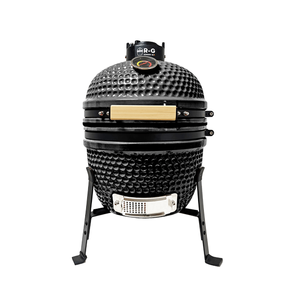 aldi lidl mini 13 inch black ceramic kamado grill factory supply