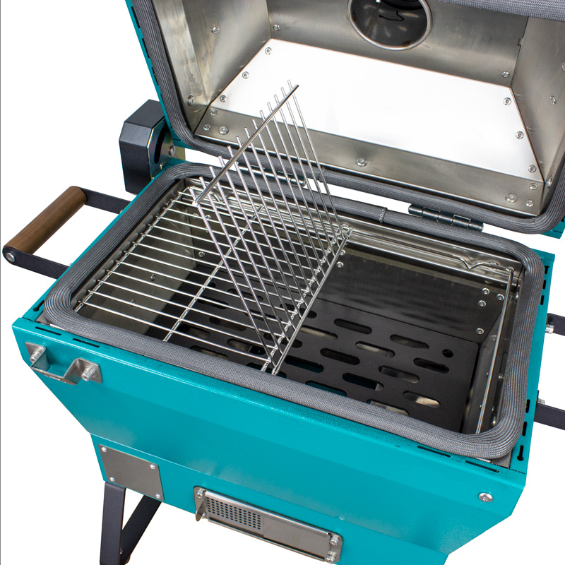 rectangle-square-metal-kamado-bbq-grills-steel-bbq-grill-werber-kamado-suppliers-factory